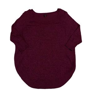 EXPRESS Lovely Magenta Scoop Neck Sweater!